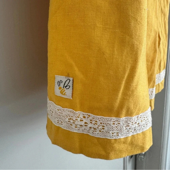 Girl’s Wild Flowers Laverne yellow dress size 10 - Picture 4 of 8